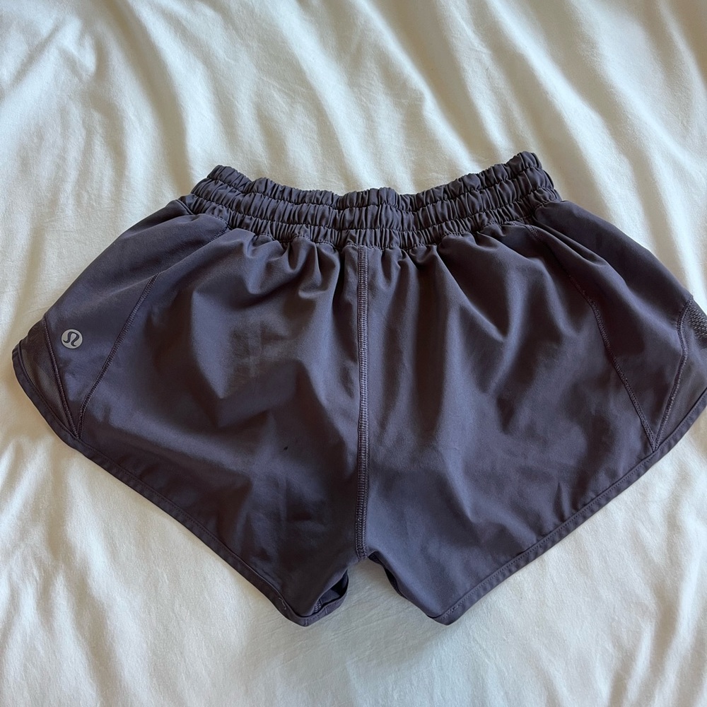 Lululemon Purple Hotty Hot Shorts